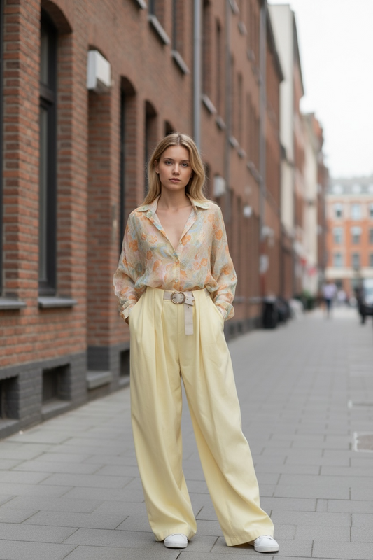 Butter Yellow Pants