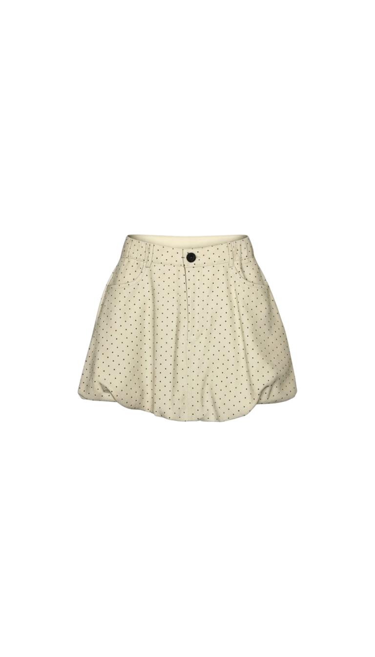 Polka Dots Balloon Skirt