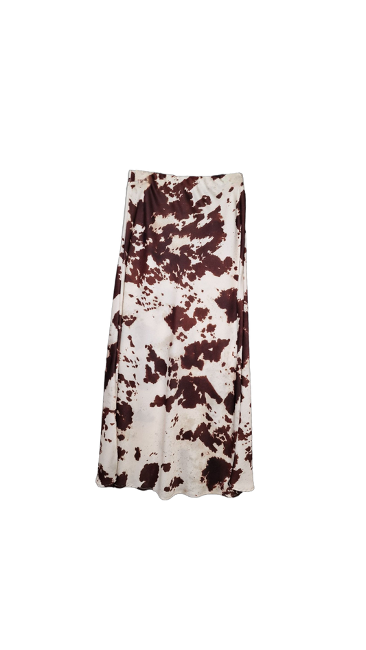 Cow print φούστα
