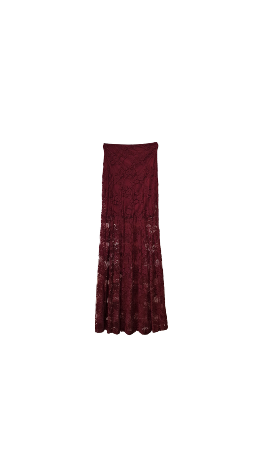 Φούστα με δαντέλα