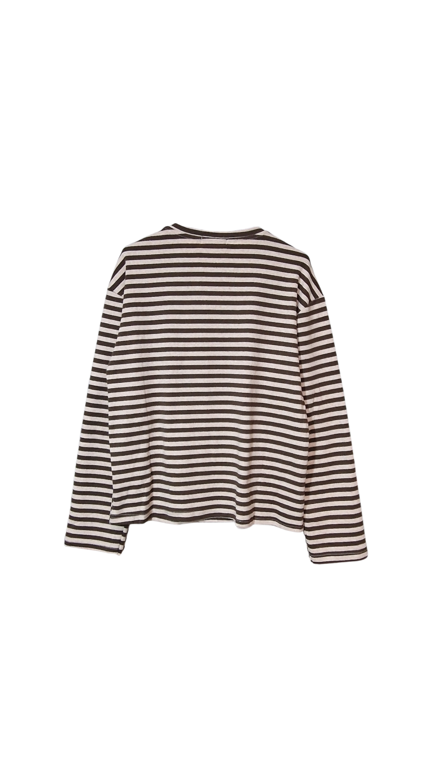 Ριγέ μακό μπλούζα