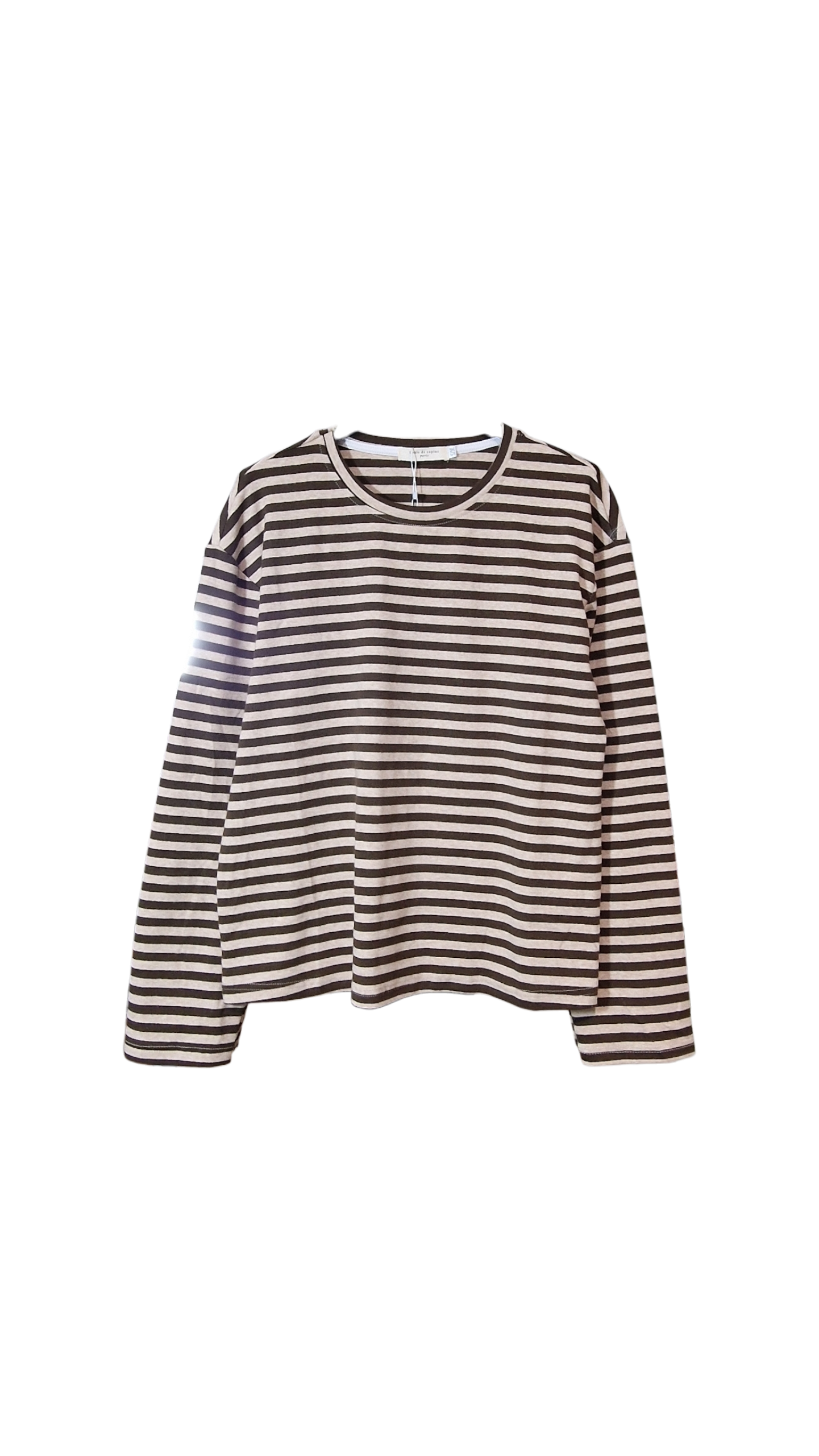 Ριγέ μακό μπλούζα